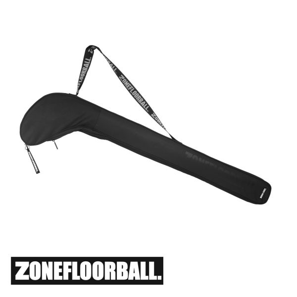 Floorball Schlägertasche - Zone Stickbag BRILLIANT Senior Schwarz/Grau