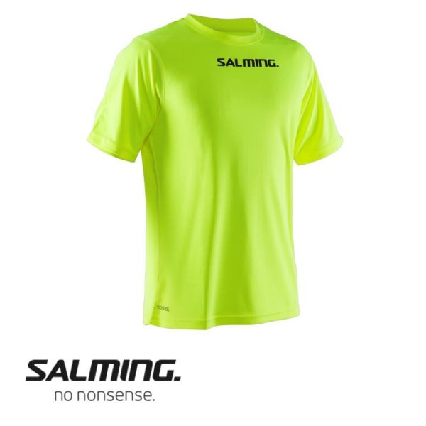 Salming FOCUS TEE neon gelb - vorne