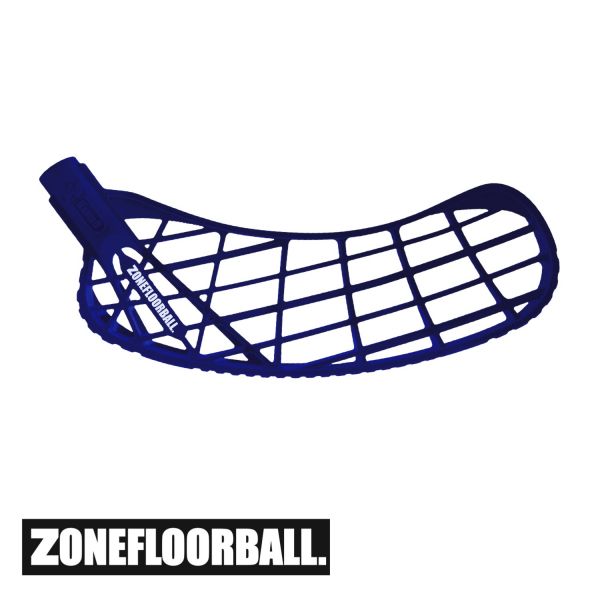 Floorball Kelle Zone HARDER AIR Soft Feel Medium aqua blau