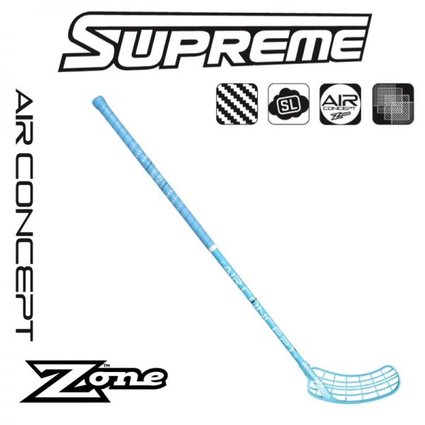 Floorball Schläger - Zone SUPREME AIR Superlight 27 eisblau