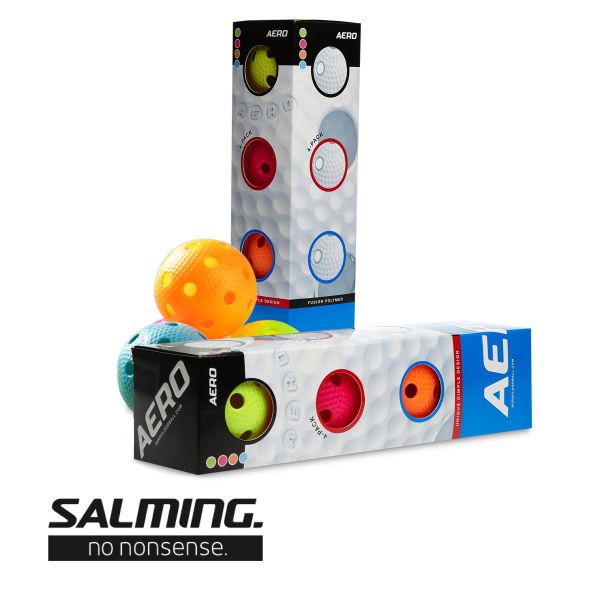 Salming Aero Plus 4-Pack Flash