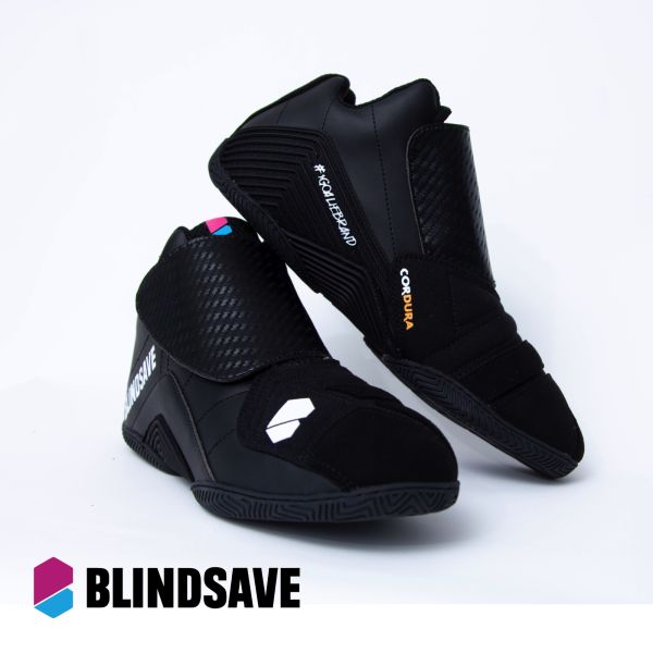 Floorball Goalie Schuh - BLINDSAVE Goalieschuh LEGACY Schwarz.jpg