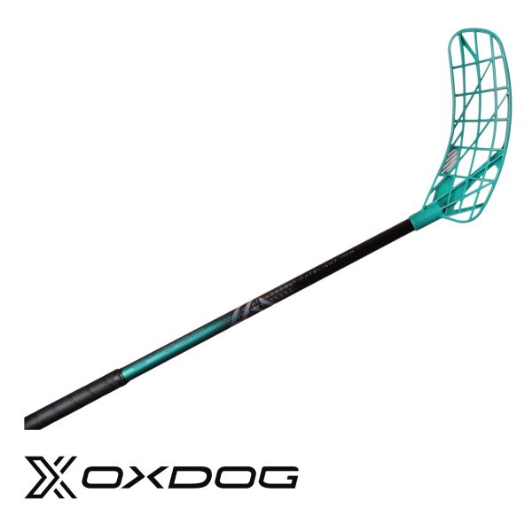Floorballschläger - Oxdog HIGHLIGHT Ultimatelight HES 29 schwarz türkis.jpg