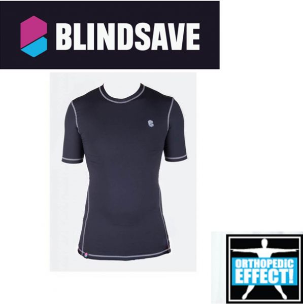 BLINDSAVE Compression Shirt Short Sleeve