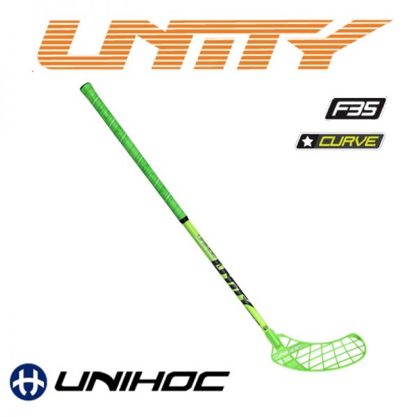 Unihoc UNITY Curve 1.5° 35 neon grün