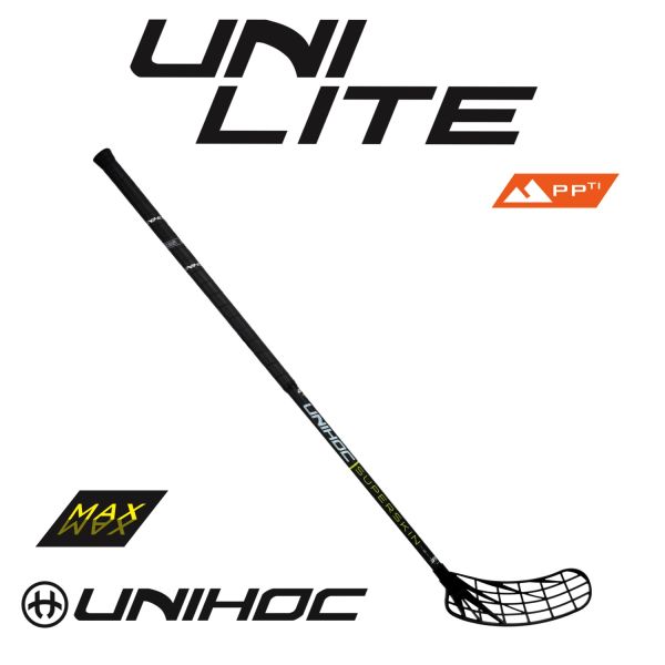 Unihoc UNILITE TITAN Superskin Max 29 schwarz/gelb