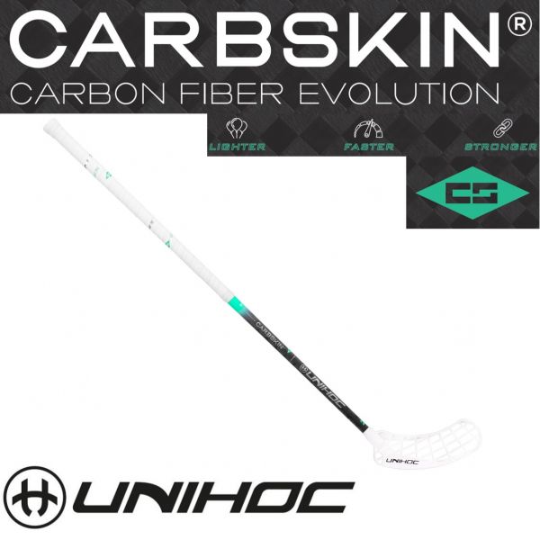 Unihoc EPIC CARBSKIN FeatherLight 29 weiß
