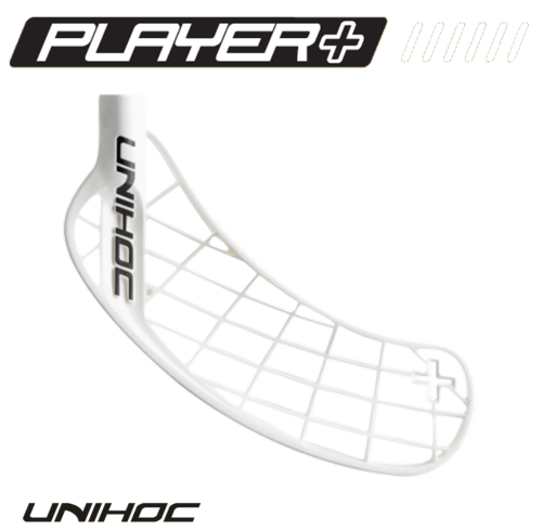 Unihoc PLAYER+ Hard white