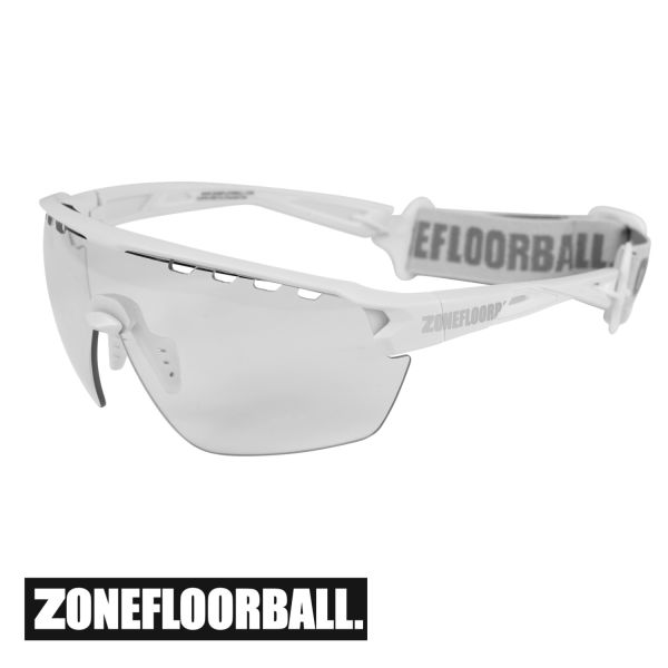 Floorball Schutzbrille - Zone Sportbrille NEXTLEVEL weiß