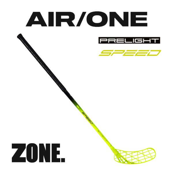 Floorball Kinder Schläger - ZONE AIR/ONE SPEED PRELIGHT THIN 31 gelb.jpg