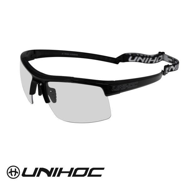 Floorballbrille - Unihoc Sportbrille ENERGY Senior schwarz.jpg