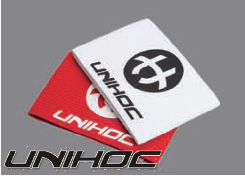 Unihoc Kapitänsbinde BADGE weiß