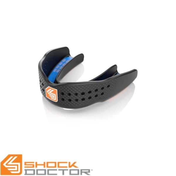 SHOCK DOCTOR Mundschutz SuperFit ALL SPORT schwarz