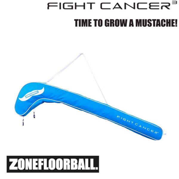 Zone Stickbag FIGHT CANCER Junior blau