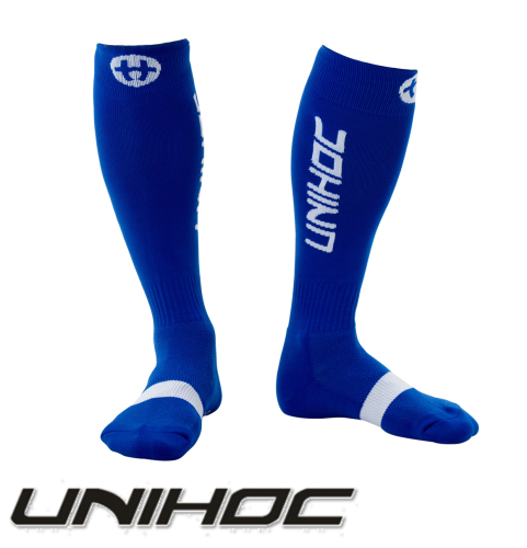 Unihoc Stutzen BADGE blau