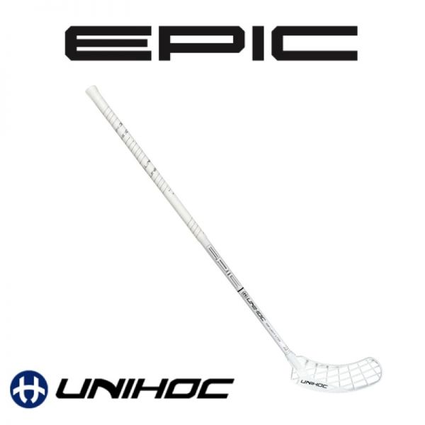 Floorball Schläger Unihoc EPIC TopLight II 26 weiß