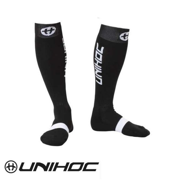 Unihoc Stutzen BADGE schwarz