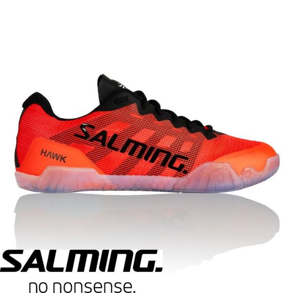 Salming Schuh HAWK Schwarz/Rot
