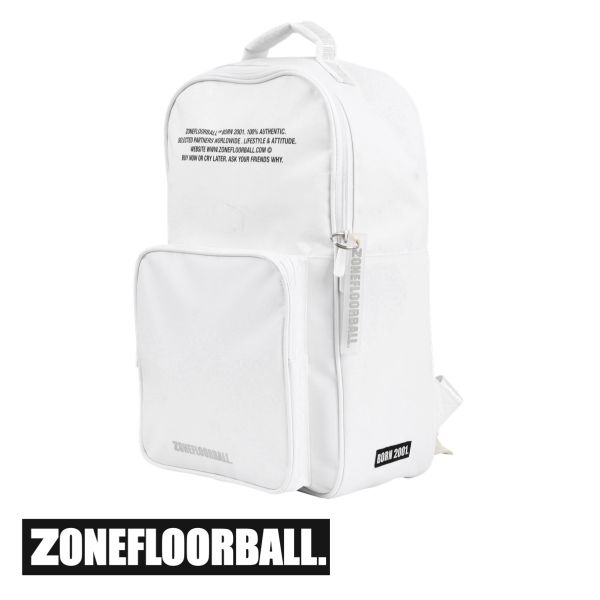 Zone Rucksack BRILLIANT+ weiß/silber