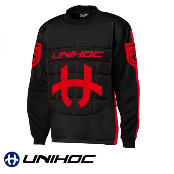 Unihoc SHIELD TW-Pullover Schwarz/Rot