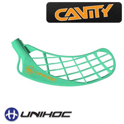 Unihoc CAVITY medium türkis/neon orange