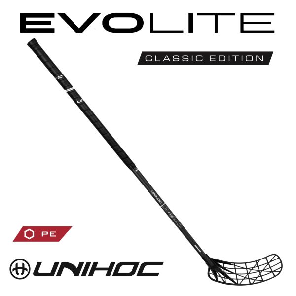 Floorball Schläger - Unihoc EVOLITE PRO 26 schwarz -2.jpg