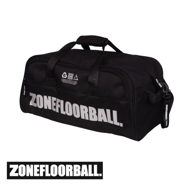 Floorball Sporttasche Zone FUTURE mittel schwarz/silber