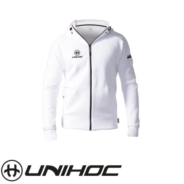 Unihoc Hoodie TECHNIC Weiß