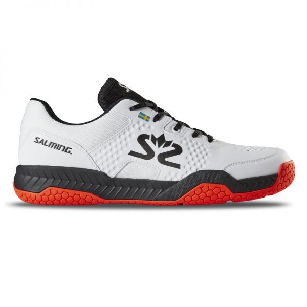 Salming Schuh HAWK COURT weiß/schwarz