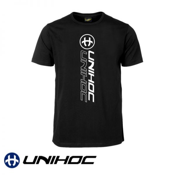 Unihoc T-Shirt PLAYER schwarz