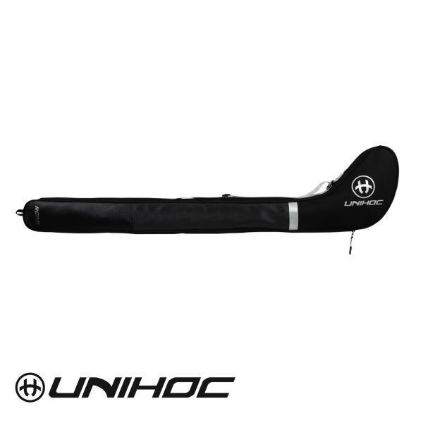 Floorballschläger Tasche für Kinder - Unihoc Stickbag RE/PLAY LINE KID schwarz
