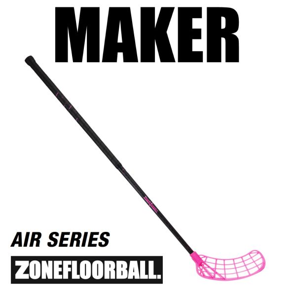 Floorball Schläger - Zone MAKER AIR Superlight 29 schwarz/pink