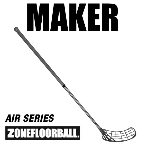 Floorballschläger - Zone MAKER Airlight 26 dreifach grau