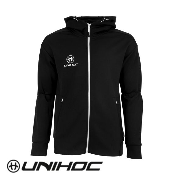 Unihoc Hoodie TECHNIC Schwarz
