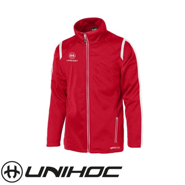 Unihoc Trainingsanzugsjacke SANTIAGO rot