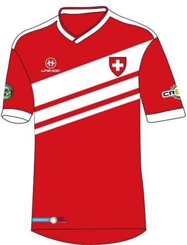 Unihoc Fantrikot SCHWEIZ rot
