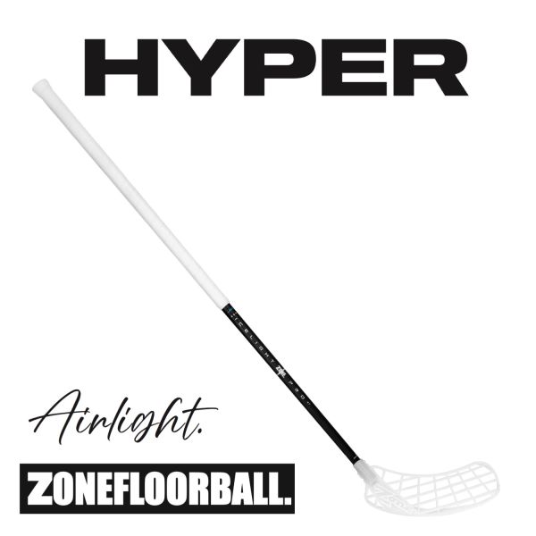 Floorballschläger - Zone HYPER Airlight PRO 27 raw JAMASI Edition schwarz